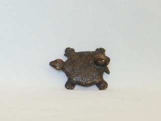 Kettenanhänger - Schildkröte aus Metall - 10800-055-4