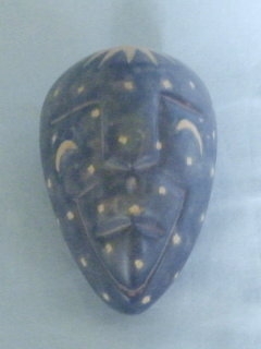 Schmuckkästchen Gesicht aus Speckstein - 10306-006-12