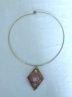 Collier aus Kupfer - 10800-021-15